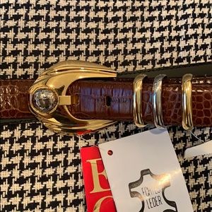 Vintage Escada Leather Belt
